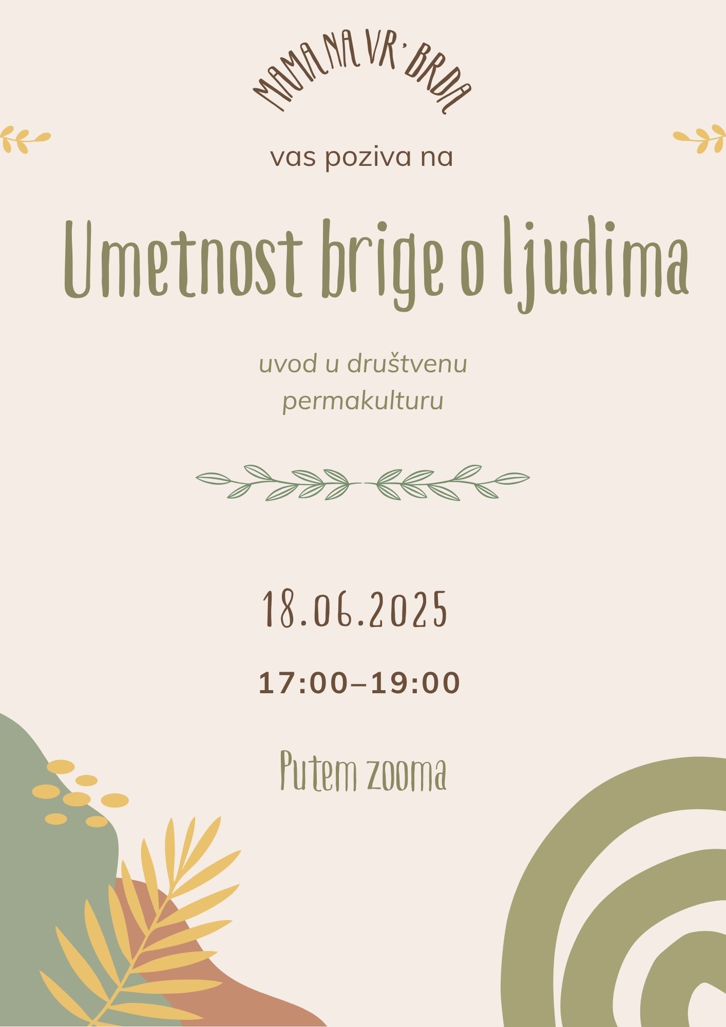 Umetnost brige o ljudima